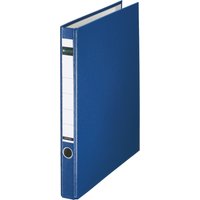 LEITZ Plastik-Ringordner, DIN A4, blau, 2 D-Ring-Mechanik – Bild 2
