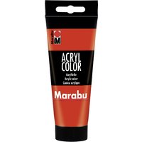 Marabu Acrylfarbe Acryl Color, 100 ml, zinnoberrot 006 – Bild 2