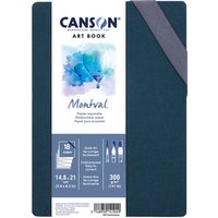 CANSON Skizzenbuch ART BOOK Montval Akkordeon, 148 x 210 mm