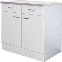 Unterschrank Wito Weiß ca. 80x85x60cm – Bild 2