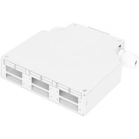 DIGITUS Hutschienenadapter für 6x SC/DX Kupplungen, grau