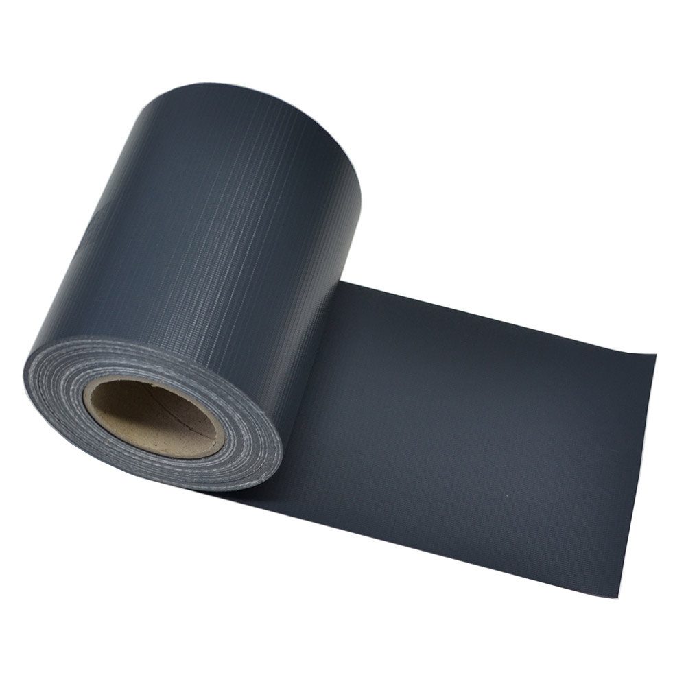 Zaunfolie PVC Sichtschutz MATA - Dunkelgrau – Bild 4