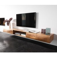 Lowboard New Live-Edge 240 cm Akazie Natur 4 Türen 1 Fach schwebend – Bild 2