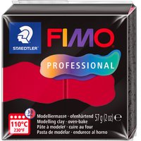 FIMO PROFESSIONAL Modelliermasse, ofenhärtend, 57 g, karmin – Bild 2