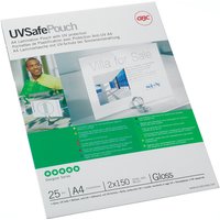 GBC Laminierfolientasche UVSafePouch, DIN A4, 300 mic – Bild 2
