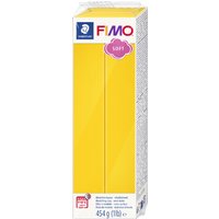 FIMO SOFT Modelliermasse, ofenhärtend, sonnengelb, 454 g
