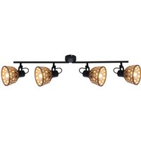 Globo 54053 Strahler Metall Holz