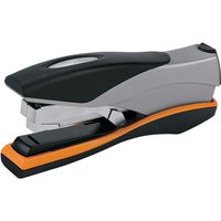 Rexel Flachheftgerät Optima 40, schwarz/silber/orange