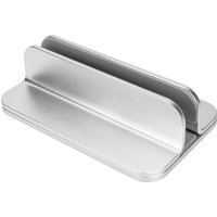 DIGITUS Vertikaler Notebook Ständer, Aluminium, silber