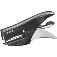 LEITZ Heftzange Style, Heftleistung: 15 Blatt, satin-schwarz