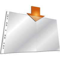 DURABLE Prospekthülle, DIN A3 quer, PP, transparent, 0,06 mm