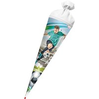 ROTH Schultüte, Fußballstar, rund, 700 mm, mit Effekt