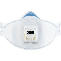 3M Atemschutzmaske Aura Comfort Cool Flow 9322, FFP2, 2er – Bild 2