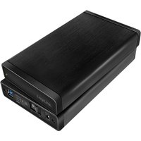 LogiLink 3,5, SATA Festplatten-Gehäuse, USB 3.0, schwarz – Bild 2