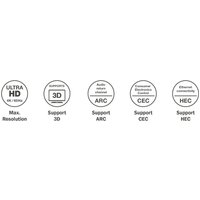 DIGITUS HDMI Monitorkabel, 19 Pol Stecker - Stecker, 10,0 m – Bild 2