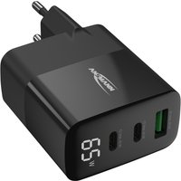 ANSMANN USB-Steckdosenadapter HOME CHARGER HC365PD, schwarz