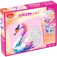 Maped Creativ Kleben nach Zahlen STICKER, ART, Elegante Wesen