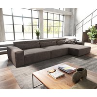 DELIFE Sirpio XL Ecksofa Khakibraun