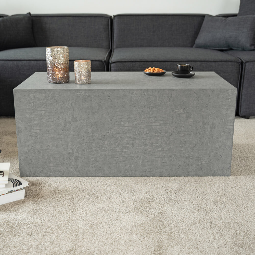 Home Deluxe 4058166273659 Couchtisch Grau – Bild 3
