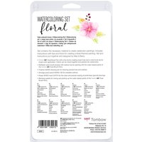 Tombow Watercoloring-Set, Floral, 11-teilig