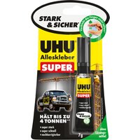 UHU Alleskleber SUPER, 7 g, auf Blisterkarte – Bild 2