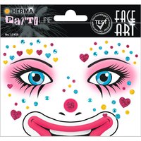 HERMA Face Art Sticker Gesichter, Clown Annie – Bild 2