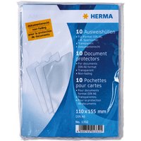 HERMA Ausweishülle, PP, 1-fach, 80 x 115 mm, Kleinpackung