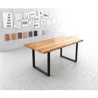 DELIFE Esstisch Edge 180x90 Akazie – Bild 2