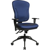 Topstar Bürodrehstuhl, Wellpoint 30 SY, blau – Bild 2