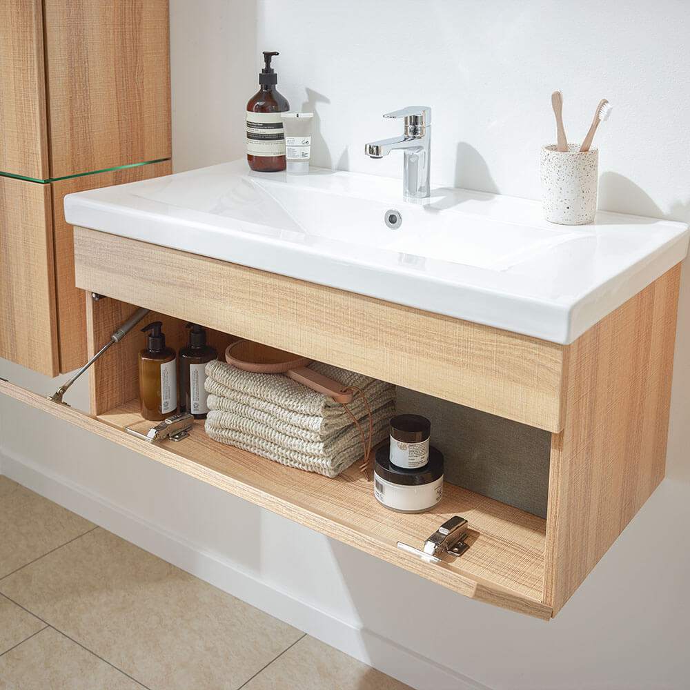 Home Deluxe 4058166073228 Badmöbelset Holz – Bild 5