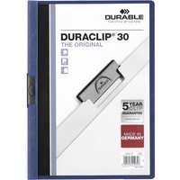 DURABLE Klemmhefter DURACLIP ORIGINAL 30, DIN A4, dunkelblau – Bild 2