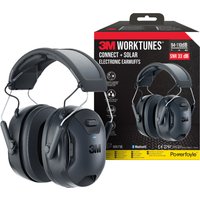 3M WorkTunes Kabelloser Kapsel-Gehörschutz Connect & Solar