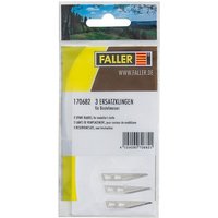 3 Ersatzklingen für Bastelmesser