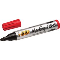 BIC Permanent-Marker Marking 2000 Ecolutions, rot – Bild 2
