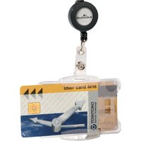 DURABLE Ausweishalter DOPPELBOX mit Jojo, transparent 7 – Bild 2