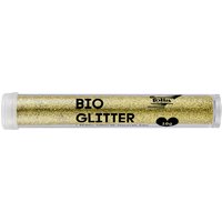folia BIO Glitter, Röhrchen, 10 g, gold – Bild 2