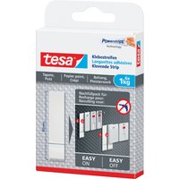 tesa Powerstrips Klebestreifen für Tapete/Putz, transparent – Bild 2