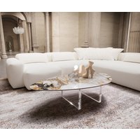 DELIFE Edge Couchtisch Keramik 140x76