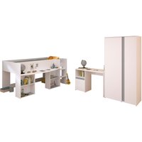 Parisot Kinderzimmer Pirouette 13 weiß / rosa / grau