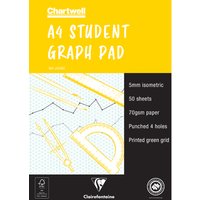 Clairefontaine Millimeterpapier, STUDENT GRAPH PAD, DIN A4