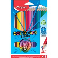 Maped Dreikant-Buntstift COLOR, PEPS STRONG, 18er Kartonetui