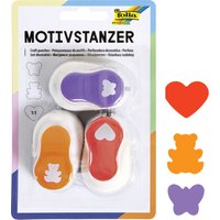 folia Motivstanzer, Ganzjahresmotive, klein, Set 1