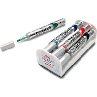 Pentel Whiteboard-Marker Set MAXIFLO MWL5S, mit Schwamm – Bild 2