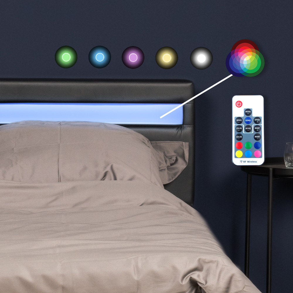 Home Deluxe 4058166084002 LED Bett – Bild 3