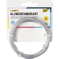 folia Aluminium-Basteldraht, 2 mm x 5 m, silber – Bild 2