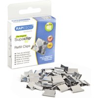 RAPESCO Dokumentenclips Supaclip 40, Edelstahl, 50 Stück – Bild 2