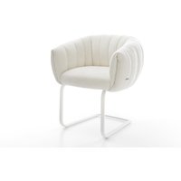 DELIFE Jada-Flex Bouclé Stuhl Beige