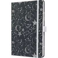 sigel Notizbuch Jolie Beauty, Cosmic Fantasy Black, DIN A5
