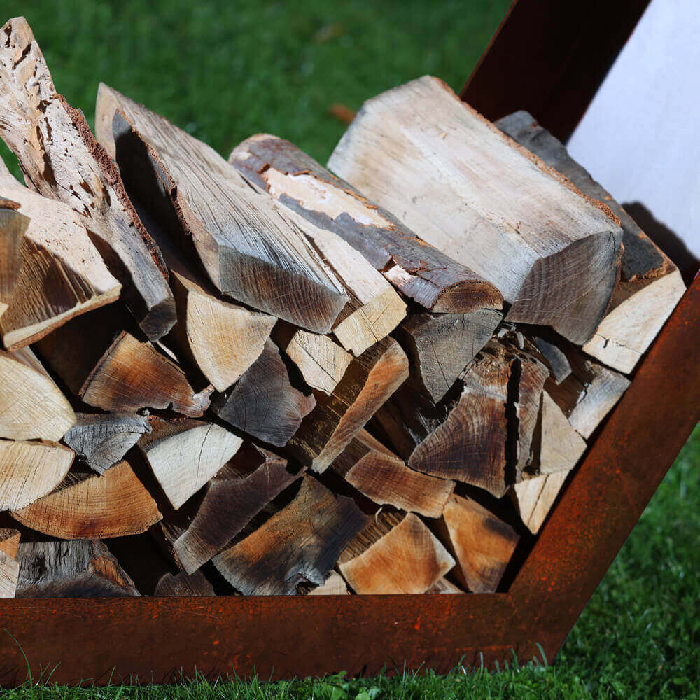 Holzlege aus Stahl PAULO – Bild 5