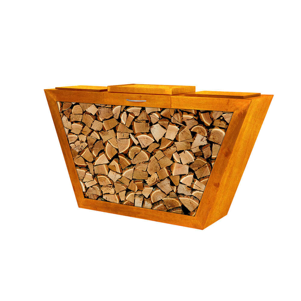 Holzlege aus Stahl PAULO – Bild 6